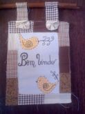 PACA DE BEM VINDOS EM PATCHWORK,